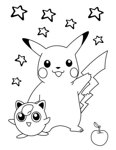 pokemon coloring page for kids|3000+ FREE Pokemon Coloring Pages